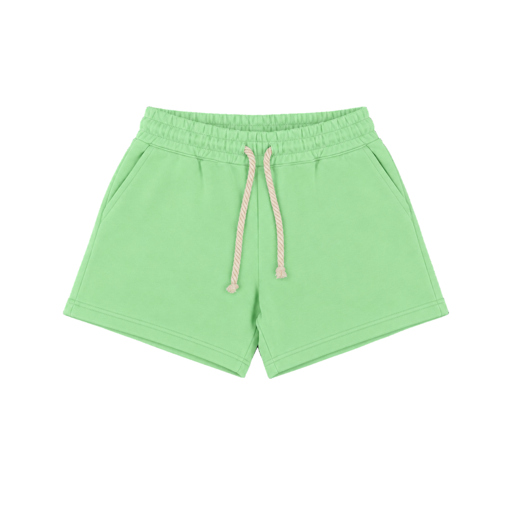 Syna OG Logo Shorts Green/Yellow Women
