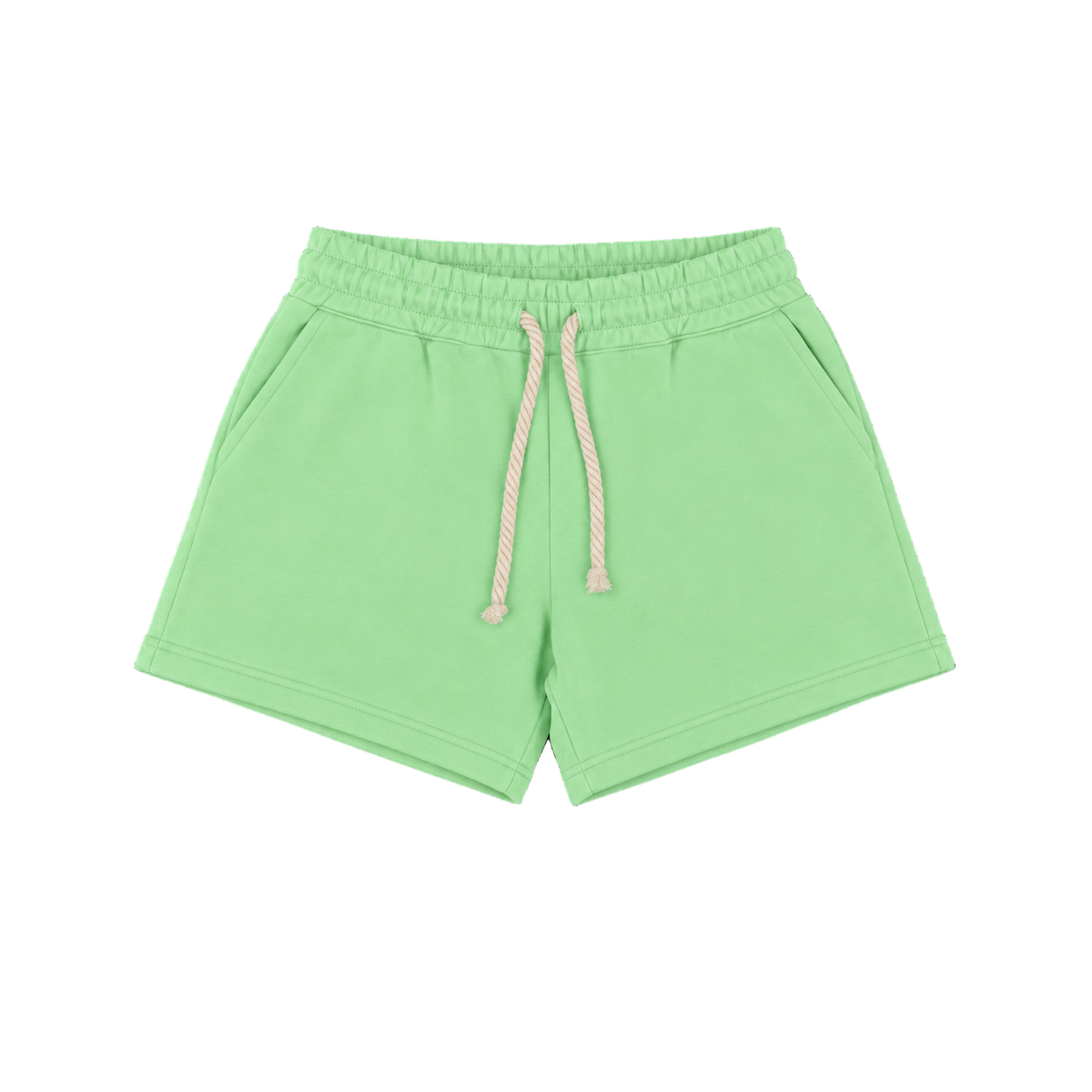 Syna OG Logo Shorts Green/Yellow Women