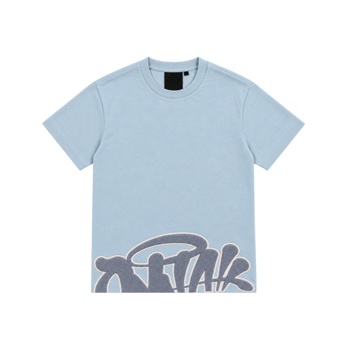 Syna OG Logo Tee Cropped Light Blue/Anthracite