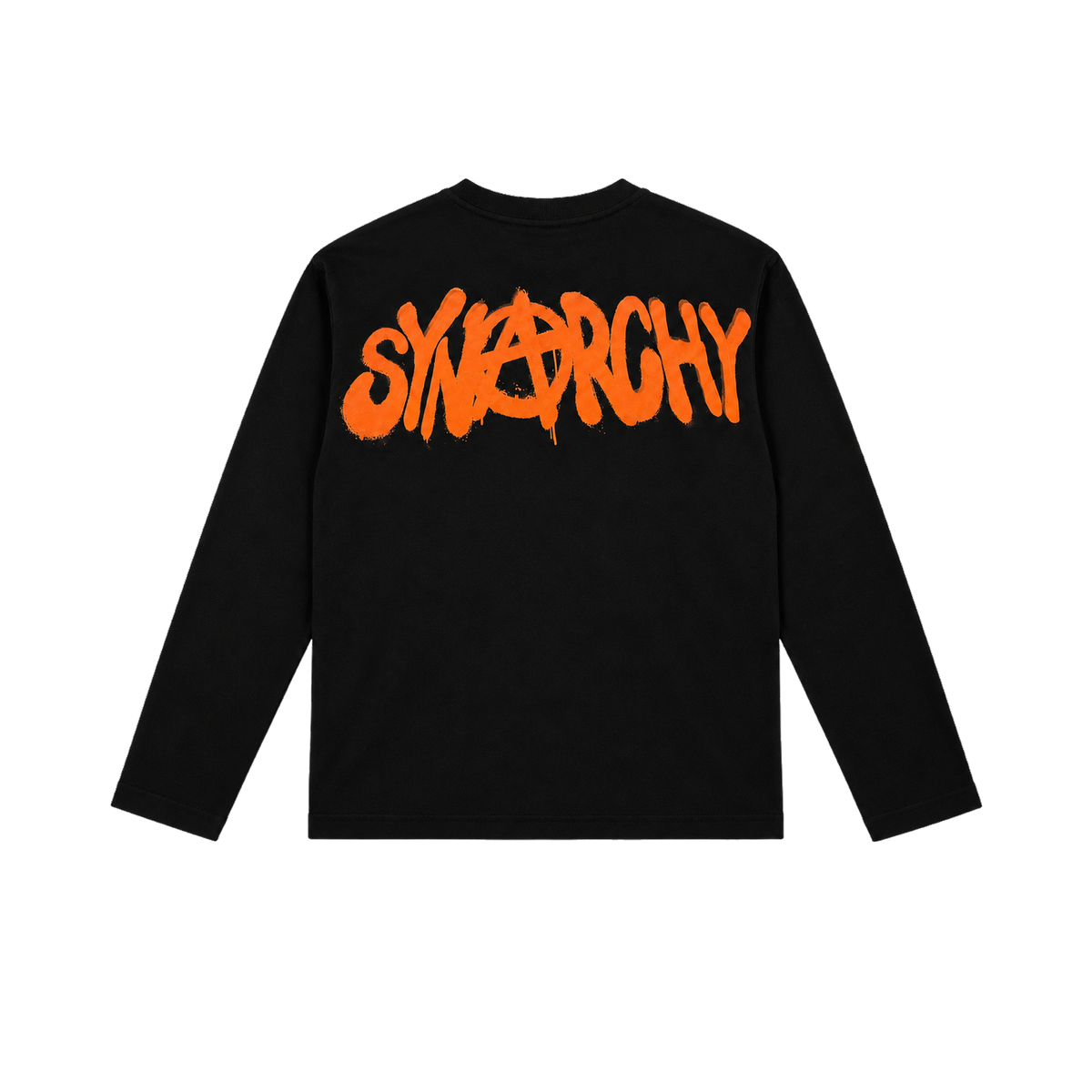 Synarchy Longsleve Tee Black/Orange