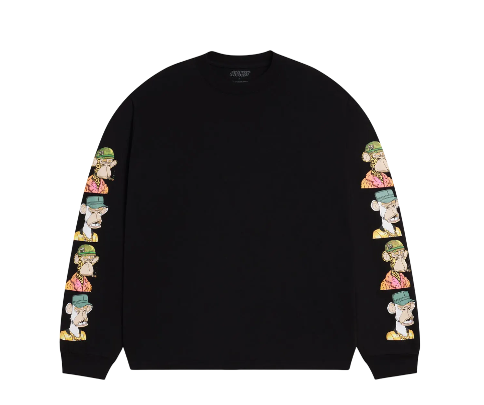 AApe Fest Snop Dogg x Eminem LS Tee Black