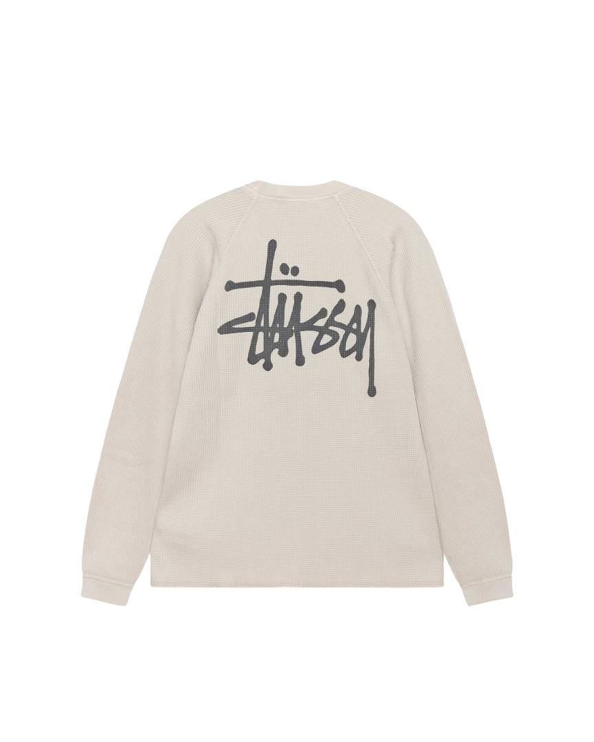 Stussy Raglan Thermal Long Sleeve