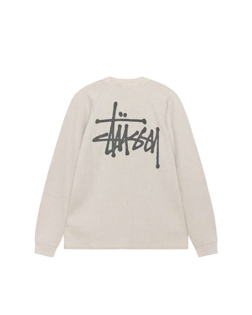Stussy Raglan Thermal Long Sleeve